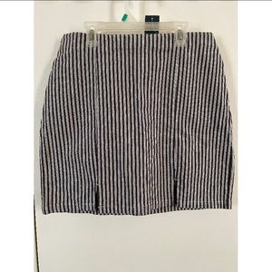 Hollister Striped Super High Rise Skirt